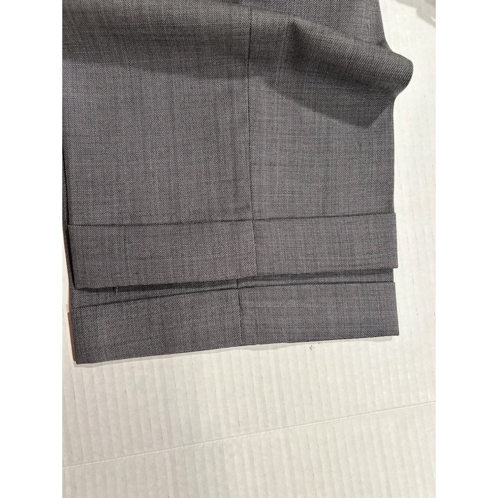 Ballin Light Gray Super 110's Wool Comfort EZE Flat Front Straight Leg Pant Size - Picture 3 of 11
